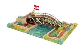 Keranova 30251 30 x 23 x 12 cm Plus Fins des bâtiments Pont de Leonardo da Vinci Modèle 3D Puzzle (650-piece)