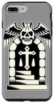 iPhone 7 Plus/8 Plus Stairway to Heaven Skull Blackwork Tattoo Flash Case