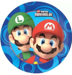 SUPER MARIO BROS CHILDRENS PARTY PLATES (8-PACK) KIDS PARTYWARE NEW