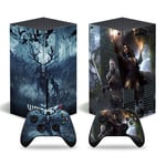 Kit De Autocollants Skin Decal Pour Console De Jeu Xbox Series X Corps Complet The Witcher 3, T1tn-Seriesx-4891