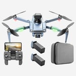 GPS Drönare Mini UAV Pro med 5G 4K HD kamera med 2 St 2200MA batterier för längre flygtid