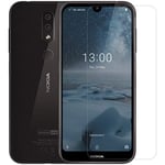 Hülle® 9H Hardness 0.33mm Thin 2.5D Rounded Edge Anti-Explosion Tempered Glass Transparent Screen Guard for Nokia 4.2