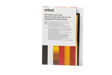 Cricut Royal Flush Sampler - foil transfer insert card - 12 delar - 108 x 156 mm - guld, röd