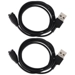 2pcs Charger Cable Compatible For Fenix 6X Smart Watch USB Charging C BLW