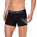 Emporio Armani Underwear Men's Boxer Shorts, Black (Nero 00020), Small