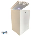 Challenger Chest Freezer with 240V Adaptor 100L 12V/24V