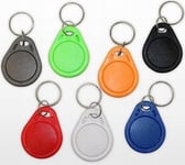 Keyfob, Mifare Classic 1K, Blue, Single Keyfob 1K Blue,