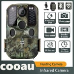 24MP Wildlife Trail Camera 1296P Game Night Vision Outdoor Motion Hunting Cam UK