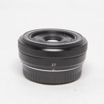 Fujifilm Used XF 27mm f/2.8 Lens Black