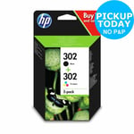 Hp 302 Standard Original Ink Cartridge Multipack - Black & Tri-colour
