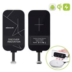 Nillkin Type C Wireless Charging Receiver - Ultra Thin Magic Tag Wireless Charging Receiver Chip for Google Pixel 5a/3a/Galaxy A8/LG V20 / OnePlus 7T/Moto X4 and Other Big SizeType C Phones