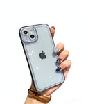 Poejetag Coque de protection transparente pour iPhone 13/13 Pro / 13 Pro Max avec strass et strass - Pour femme