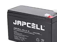 Japcell Jcl12-9 12V 9Ah Agm Blysyrabatteri Lång Livslängd