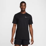 Nike Dri-FIT Run Division T-shirt FA24 för män, storlek XXL, svart - Perfekt för löpning och träning
