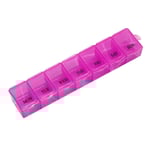 Praktisk Dosett (Medicin) Tablettask Rosa