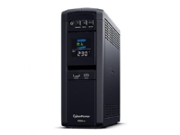 CyberPower Backup PFC Sinewave Series for Mac CP1350EPFCLCD - UPS - AC 230 V - 780 Watt - 1350 VA - 7 Ah - RS-232, USB - utgångskontakter: 6