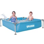 Splosh Kids Frame Paddling Swimming Pool 1.22m Toddler (No Inflating) Garden