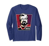Kevin Smith Remix KFS Logo Meme KFC Parody FCK Lol Geek Fan Long Sleeve T-Shirt