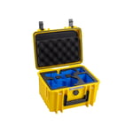 BW OUTDOOR CASES TYPE 2000,  DJI MINI 4 PRO/YELLOW