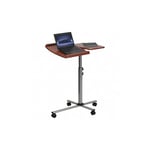 Flash Furniture Angle et Hauteur réglable Table Mobile pour Ordinateur Portable Informatique Cherry Top