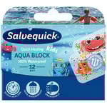 Plåster Salvequick Aqua Block Kids 12/FP 12frp