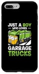 iPhone 7 Plus/8 Plus Just A Boy Who Loves Garbage Trucks Trash Love Truck Boys Case