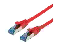 Value Value - Patch- Cable - Rj- 45 (M) - Rj- 45 (M) - 7 M - Sftp, Pimf - Cat 6A - Pressed, Stranded, Smooth, Halogen Free - Red (21.99.1926)
