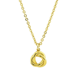 Bottega Boccadamo Necklace Round knot Guld