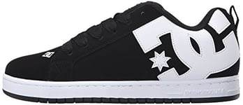 DC Court Graffik Chaussures de Skate pour Homme - Noir - Noir, 44 EU