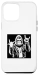 Coque pour iPhone 12 Pro Max Rebel Bigfoot Rocker – Sasquatch, Punk Rock Yeti