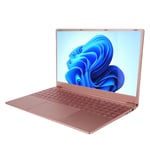 Rose Gold Laptop 15.6 Inch IPS 1920x1080 Quad Core CPU 12GB RAM 512GB ROM La SG5
