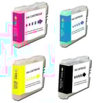 NORDICINK DLC970VALP Multipack - 4 st kompatibla bläckpatroner BK/C/M/Y