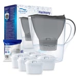 Aqualogis Harmony 2.6L Water Filter Jug 6 Month Cartridges Pack For Brita Maxtra