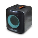 Nedis Bluetooth® Party Speaker | Maksimal batteritid: 5 timer | 150 W | Bære håndtak | Party lys | Linkable | Equalizer | Oransje / Sort