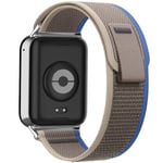 Nylonarmband för Xiaomi Redmi Watch 4 - Justerbart elastiskt klockarmband för iWatch Mi Band 8 Pro - Blågrå
