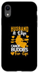 Coque pour iPhone XR Mariage Mariage Mari Et Femme Canoë Buddies For Life