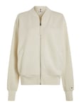 Tommy Hilfiger Muted Gmd Hwk Zipup Jacket Kräm