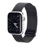 DUX DUCIS Milanese Apple Watch Series 7 45mm Klockarmband - Svart