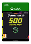 NHL 21 HUT 500 Ultimate Team Points - Xone
