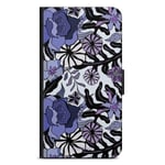Bjornberry Plånboksfodral iPhone 11 - Lila Blommor