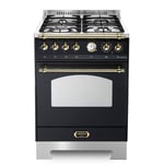 Dolce Vita gasspis 60cm (Svart/Mässing)