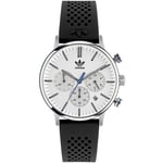 Wristwatch ADIDAS STYLE CODE ONE AOSY22014 Chrono Silicone Black White