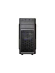 SilverStone Precision Series PS11 - tower - ATX - Chassi - Miditower - Svart