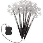 Smart Garden Three Kings Snowflake Stake Lights - Set of 8