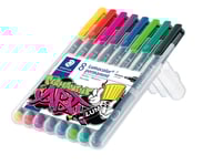 Staedtler Foliemarker Lumocolor® Permanent 318 Sorteret Efter Farve 318 Wp8-1