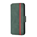Annuo Samsung Galaxy A20e phone Case, [Protective Shockproof Cover with Magnetic Closure] [Stand Function] [Card Slots]Premium Retro Leather Wallet Book Flip Case-for Samsung Galaxy A20e[color:Green]