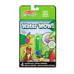 Melissa & Doug Water WOW! Animals Magic Painting Books with Water Pens | Water Colouring Books for Children Age 3 4 5 6 7 | Travel Toys for Toddlers on Plane Activities for Kids Travel Activity Packs