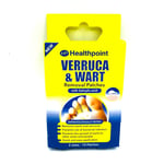 Verruca & Wart Removal Patches Healthpoint Salicylic Acid - 2 Sizes - 10 Patches