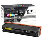GPC Image MLT-D111S Cartouche de Toner Compatible pour Samsung D111S MLTD111S pour Xpress SL M2020 M2020W M2022 M2022W M2026 M202