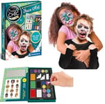 Clementoni 18605 Crazy Chic kit for Kids-face and Body Painting, Children Makeup Sets, Make up for Girls Age 6, Multicoloured